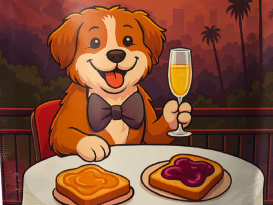 Toast of the Town - Peanut Butter, Blueberry and Glucosamine Chews