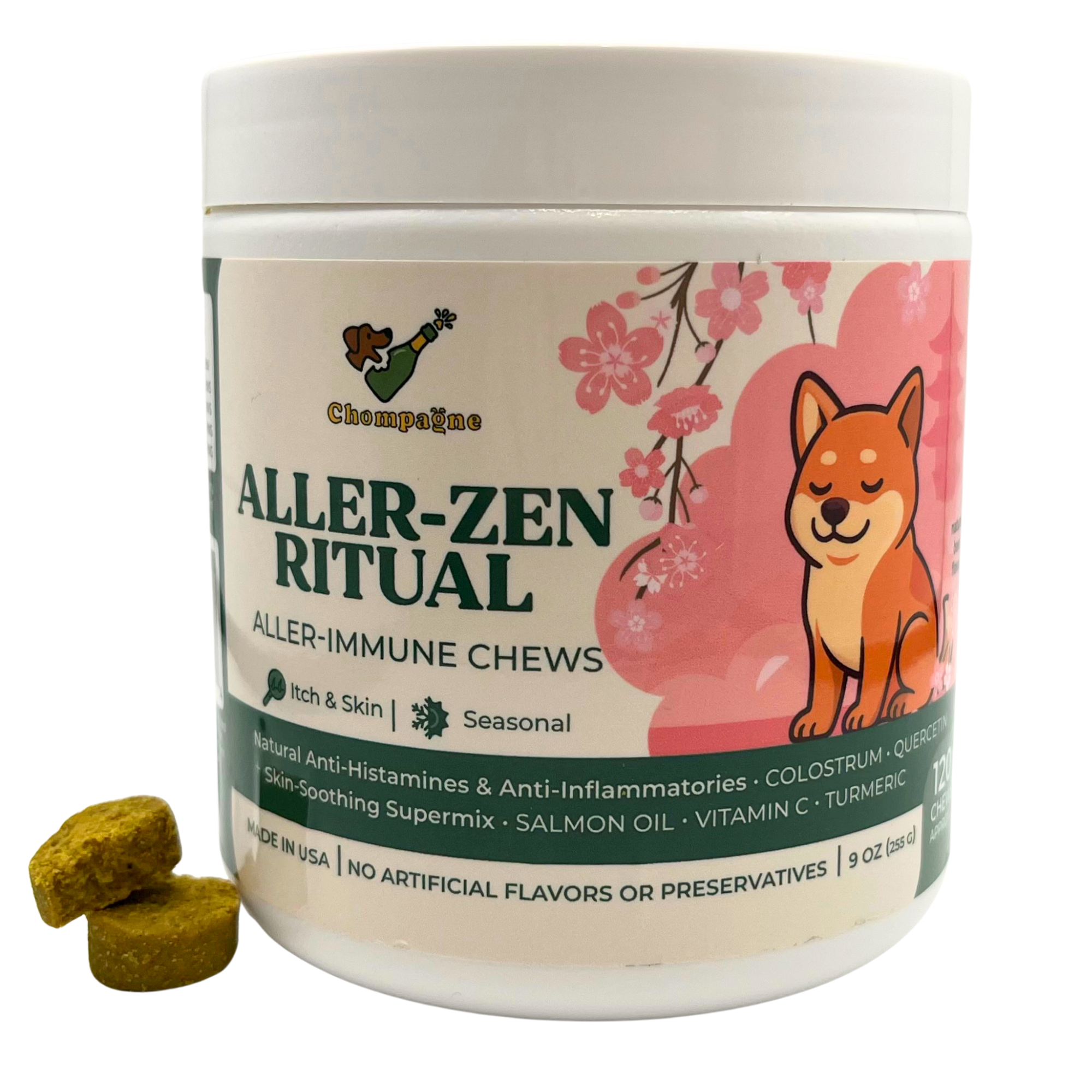 Aller-Zen Ritual - Dog Allergy and Immunity Chews 9oz
