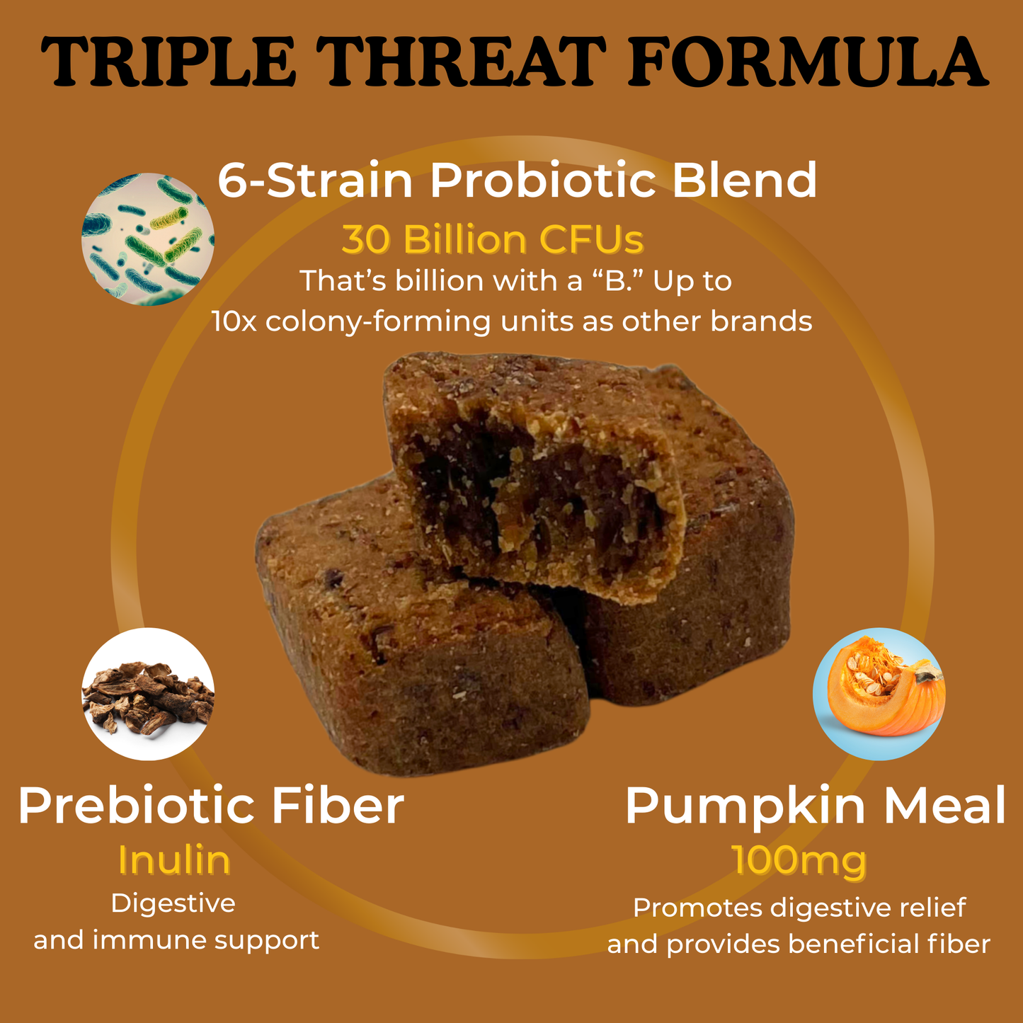 Hair of le Dog - Canine Digestive Health Probiotic Chews 10oz