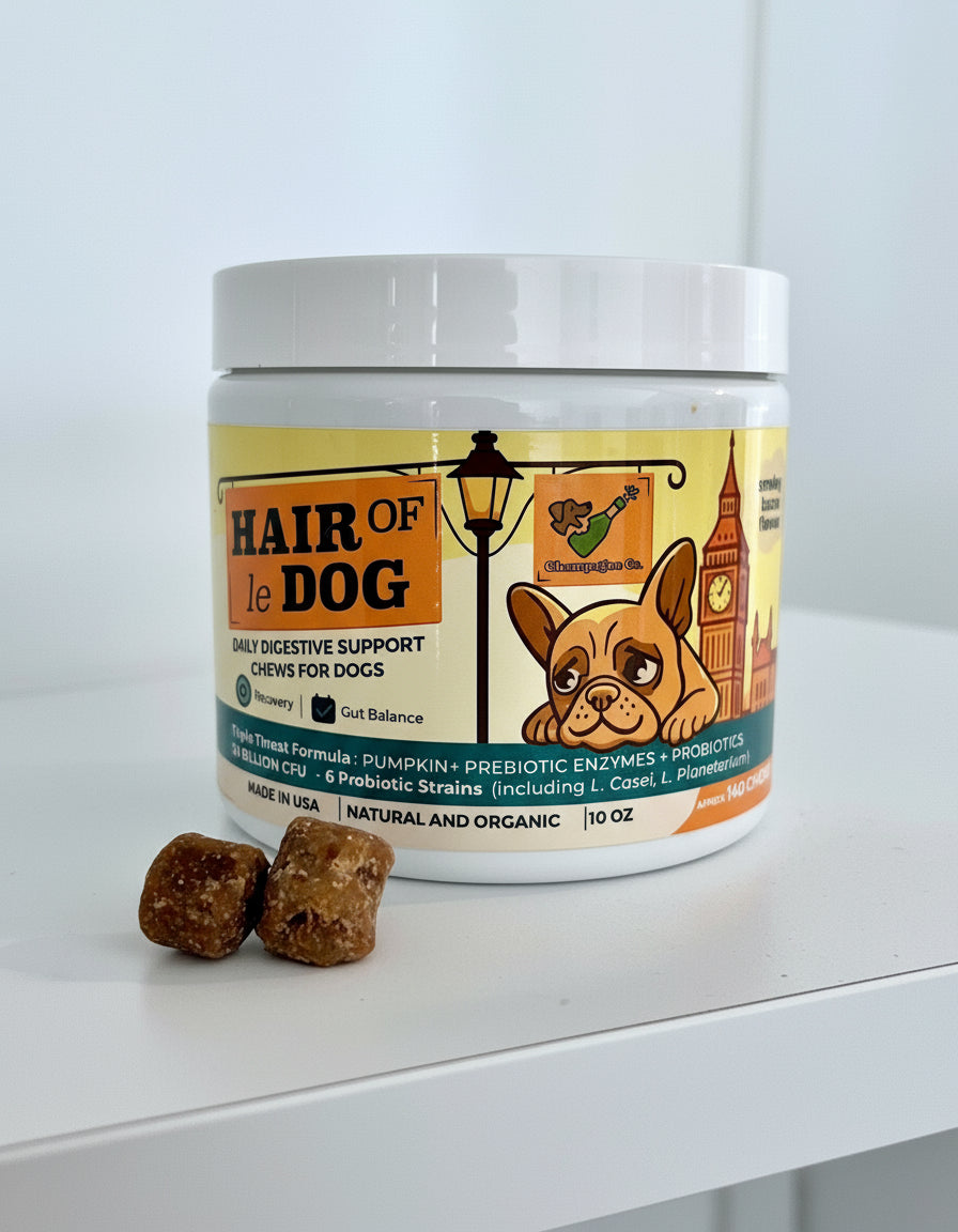 Hair of le Dog - Dog Gut Health Probiotic Supplements